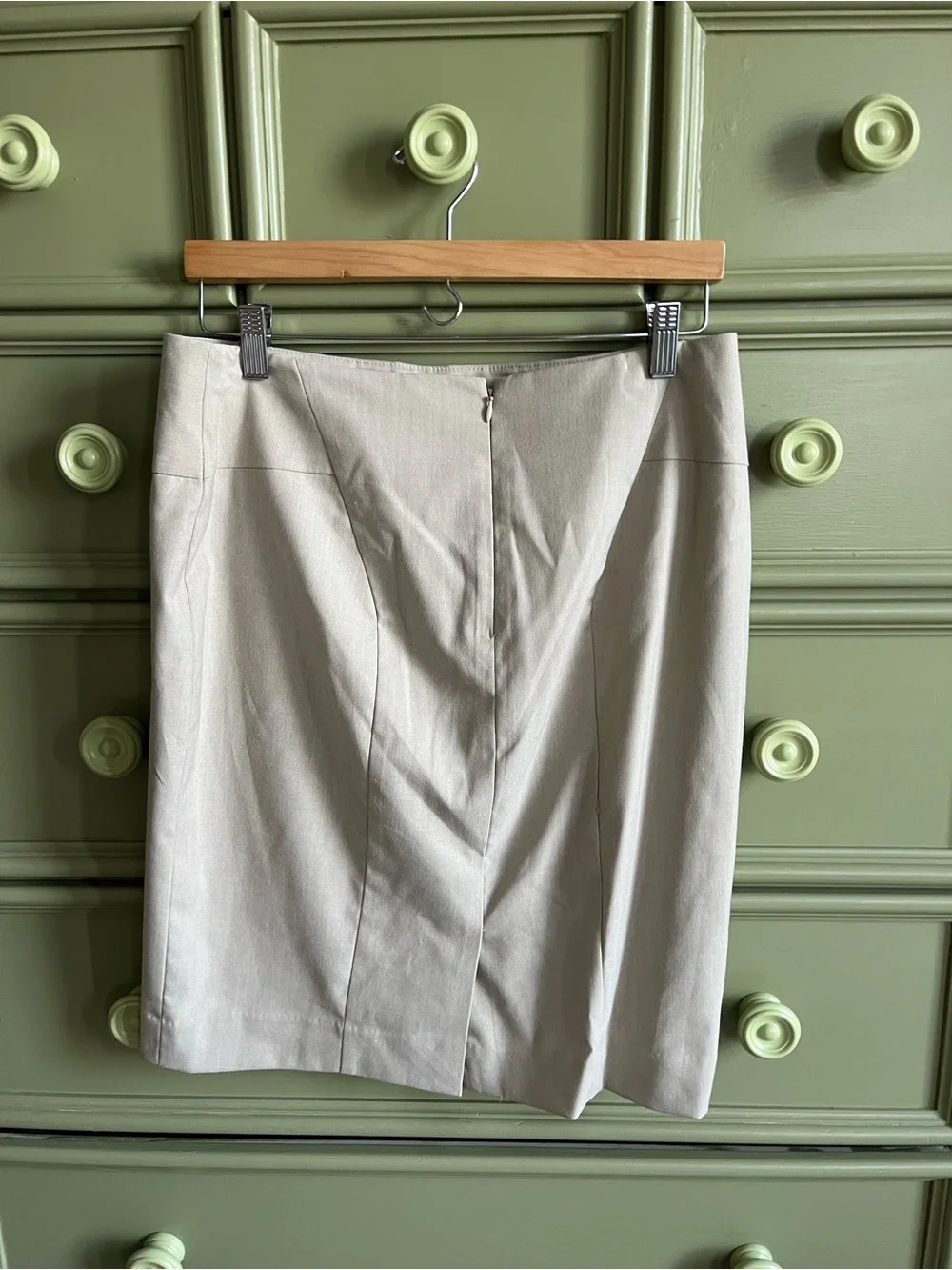 The Limited Beige Pencil Skirt - Picture 2 of 3
